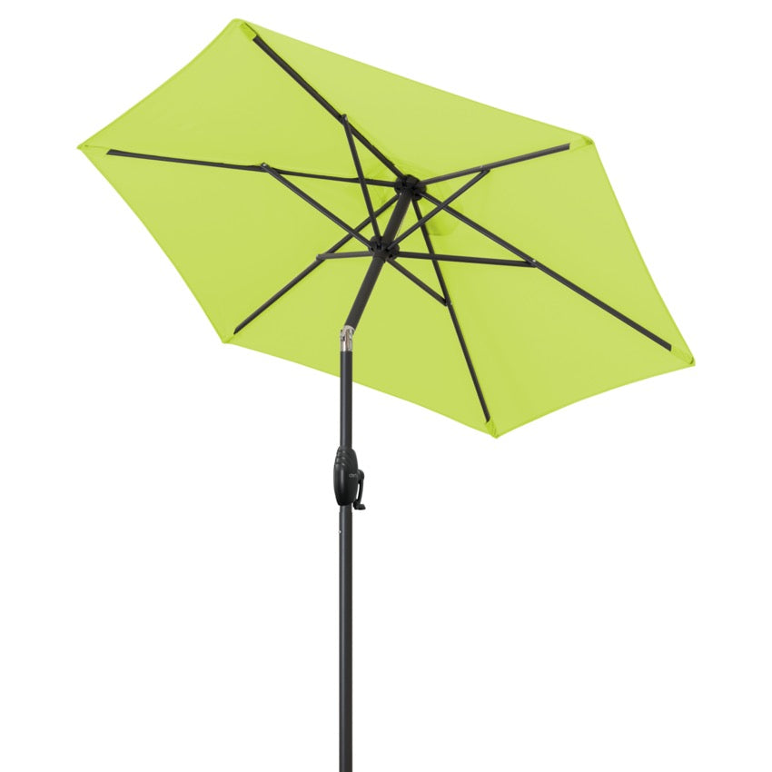 Ombrellone Da Giardino Rotondo Doppler Derby Basic Lift NEO 300 Cm – Colore Verde Mela, Con Manovella, Impermeabile, Protezione UV 50+