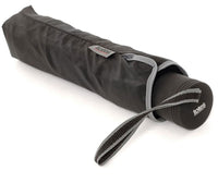 Totes ECO Black Supermini 'Sport' Umbrella - Umbrellaworld