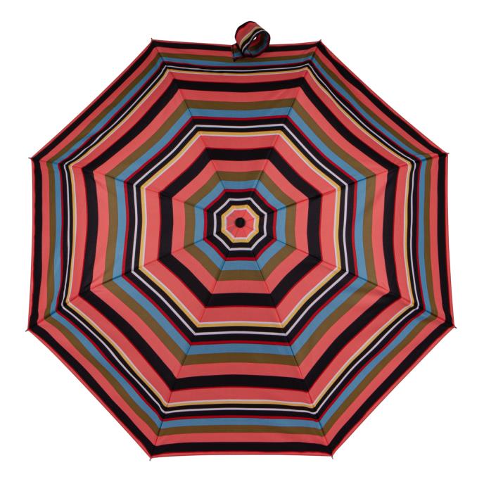 Totes ECO Wind Resistant 'X-tra Strong' AOC Umbrella - Muted Stripe Print