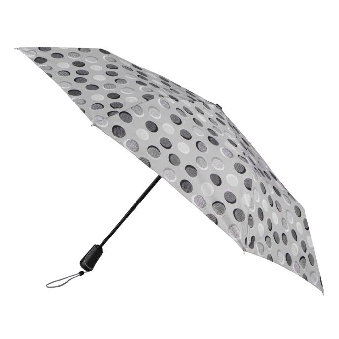 Totes ECO Wind Resistant 'X-tra Strong' AOC Umbrella - Textured Dots - Umbrellaworld
