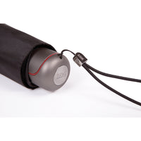 Totes Eco Tiny X-tra Strong 5 Section Folding Umbrella - Black - Umbrellaworld