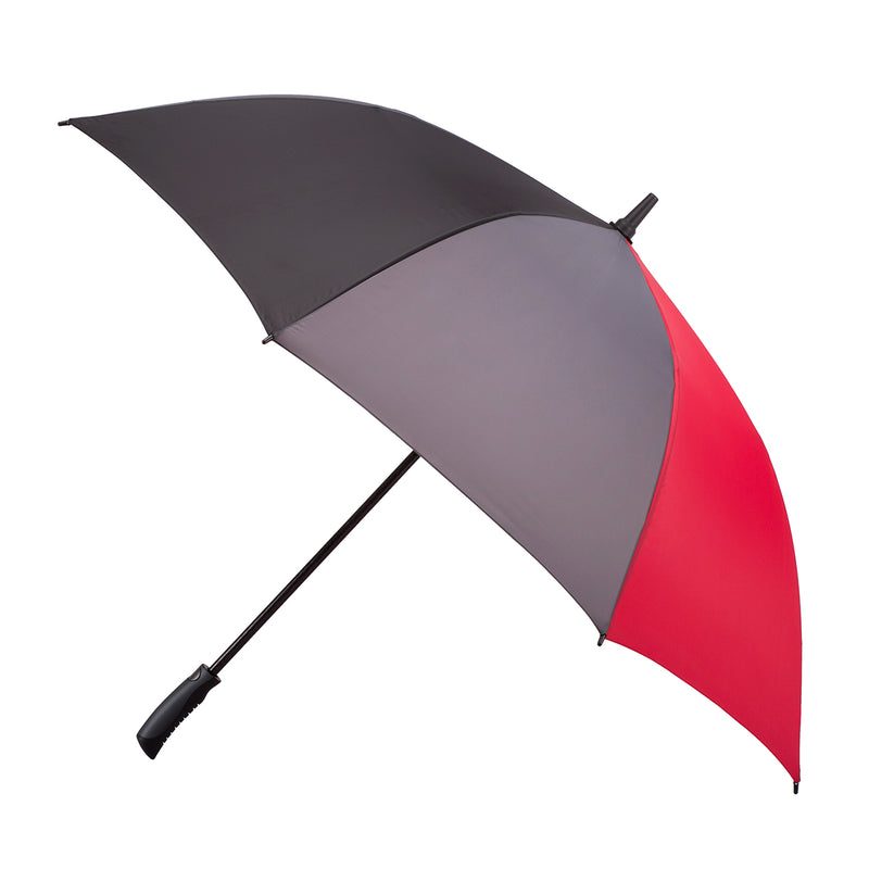 Totes Multigore Auto Golf Umbrella - Red/Black/Grey