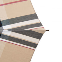Chestnut Oxford Check - Bespoke umbrella - Umbrellaworld