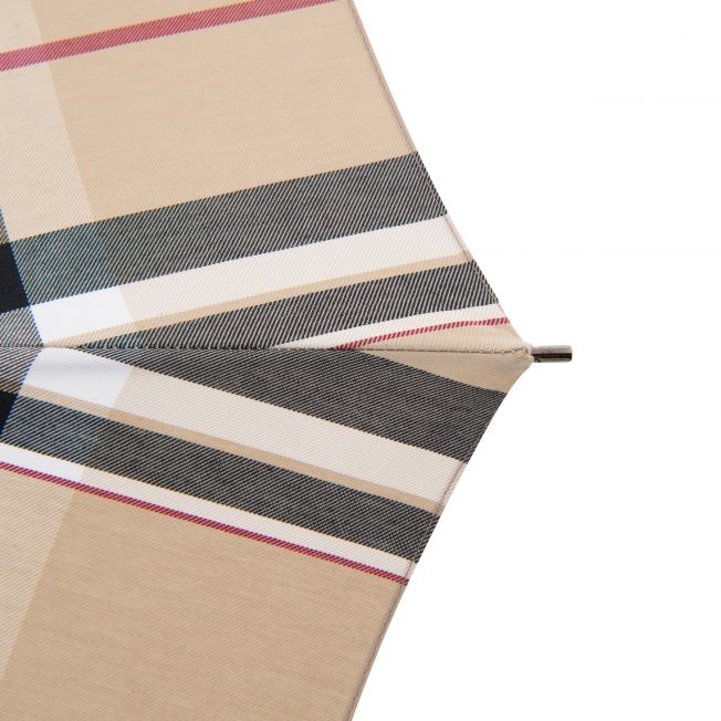 Chestnut Oxford Check - Bespoke umbrella - Umbrellaworld