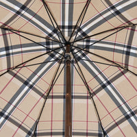 Chestnut Oxford Check - Bespoke umbrella - Umbrellaworld