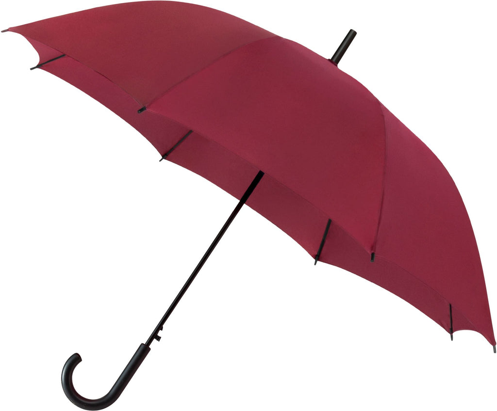 The Atria Automatic Walking Umbrella - Burgundy - Umbrellaworld