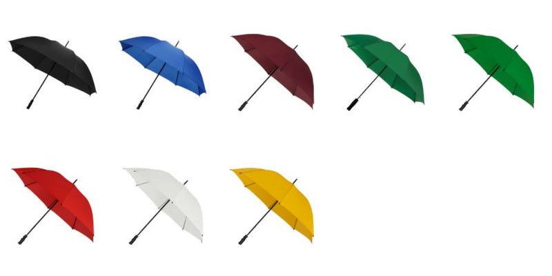 BudgetStorm Plus Golf Umbrella - Promotional Umbrella in Various Colourways - Umbrellaworld