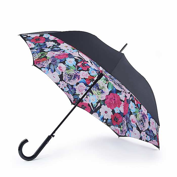 Bloomsbury Auto Walking Umbrella - Vibrant Floral - Umbrellaworld
