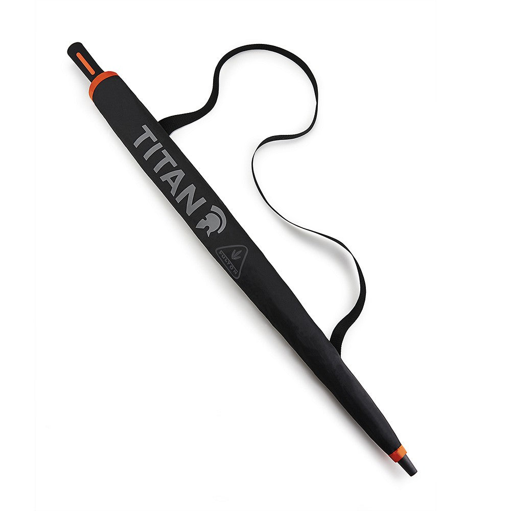 Fulton Performance 'Titan' Golf Umbrella - Black with highlights - Umbrellaworld