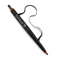 Fulton Performance 'Titan' Golf Umbrella - Black with highlights - Umbrellaworld