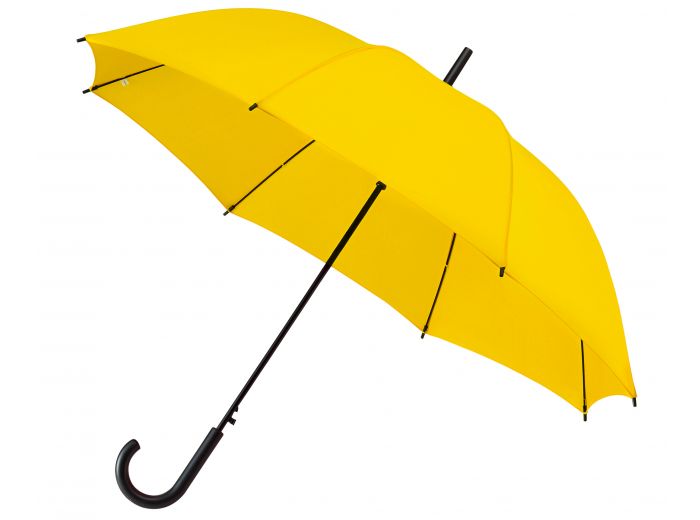 Atria Automatic Walking Umbrella - Yellow - Umbrellaworld