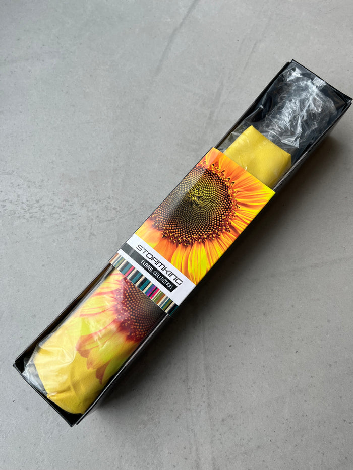 Storm King Auto Folding Floral Umbrella - Sunflower - Umbrellaworld