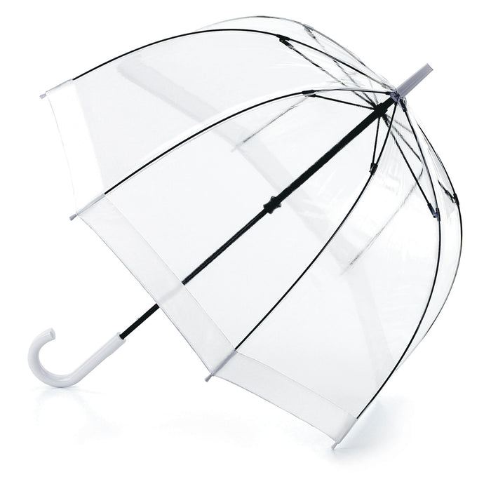Fulton Birdcage Clear Dome Umbrella "As used by the Queen" - Umbrellaworld