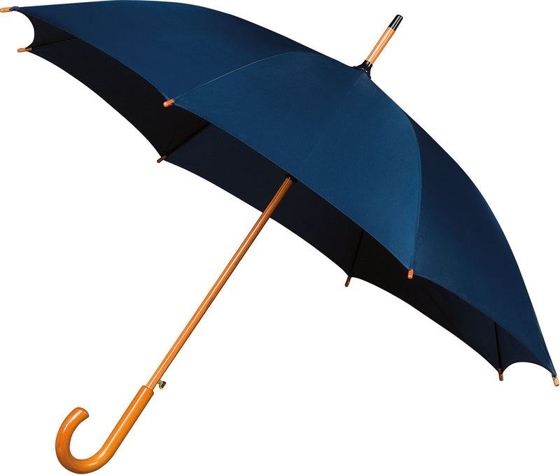 The Alrai Wood Handle Auto Walking Umbrella - Umbrellaworld