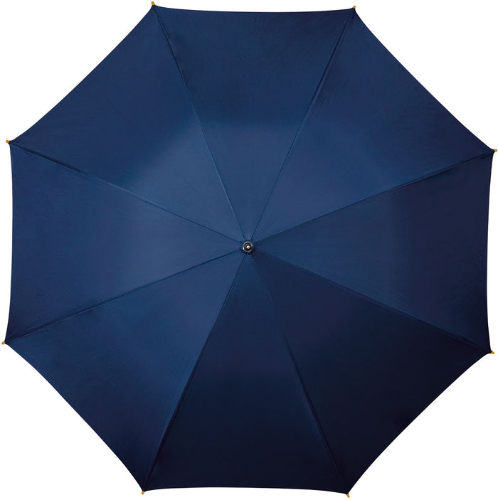 The Oslo Automatic Wind Resistant Umbrella - Wood Hook Handle - Umbrellaworld