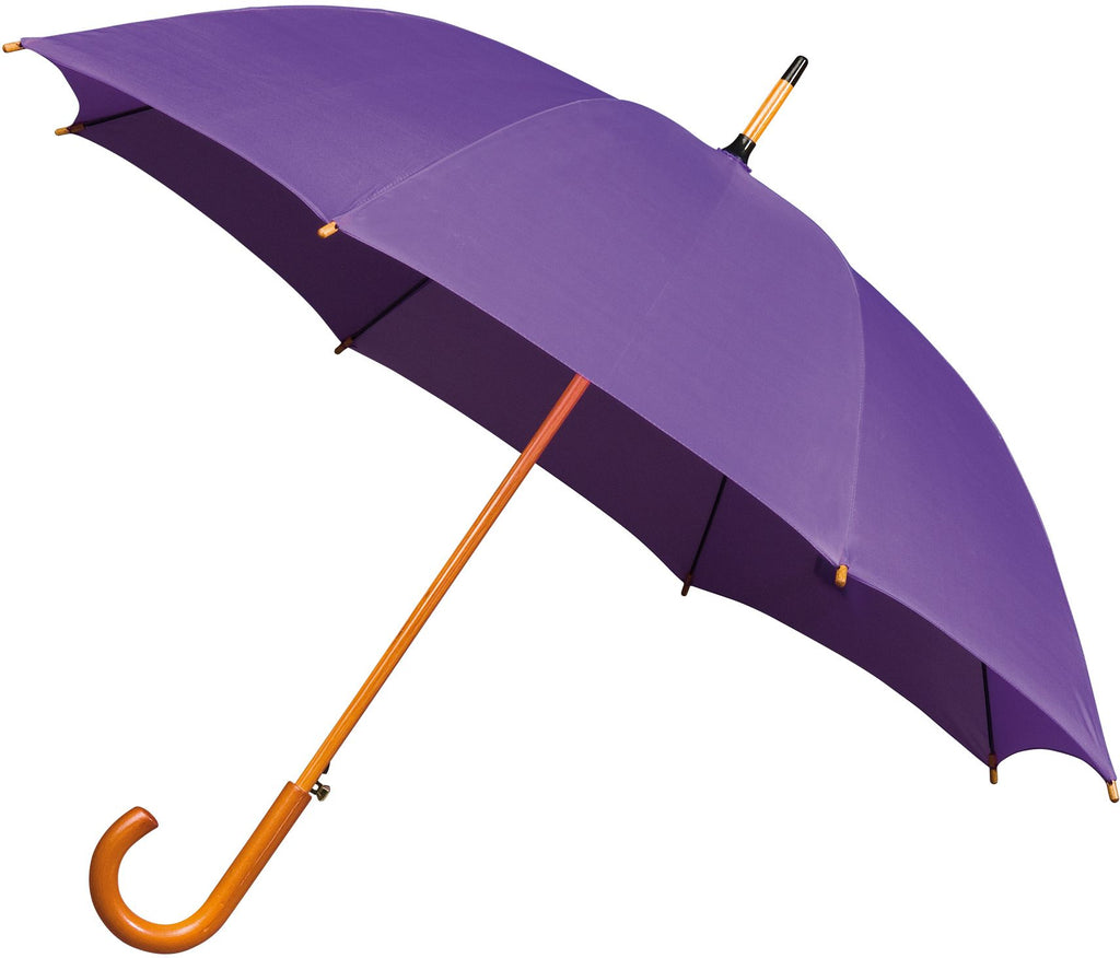 The Alrai Wood Handle Auto Walking Umbrella - Umbrellaworld