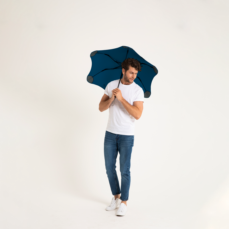 Blunt Metro Auto Folding Umbrella - Navy Blue - Umbrellaworld