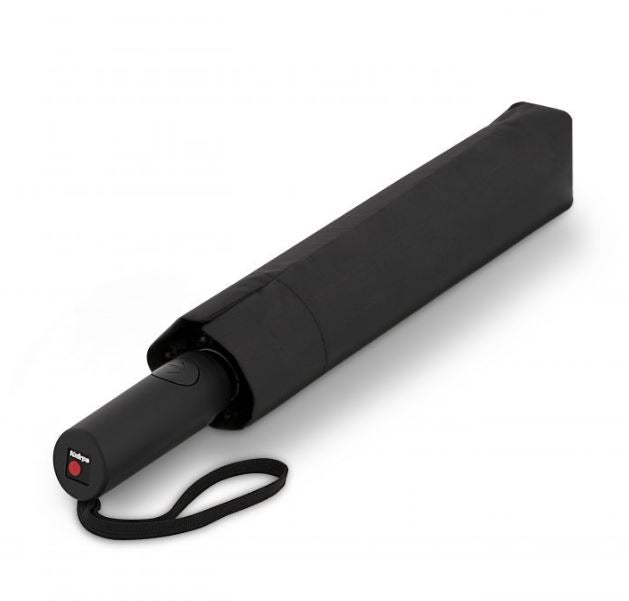Knirps A.405 XXL Duomatic Vented Folding Umbrella - Black - Umbrellaworld