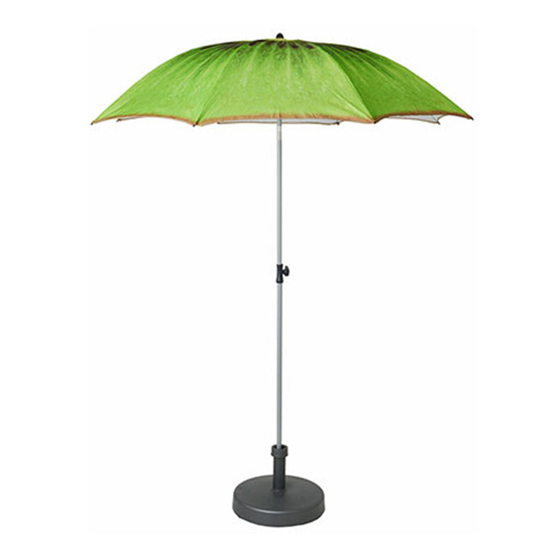 Doppler Funky Fruits UV 50+ Protection 2 Metre Beach/Garden Parasol - Kiwi - Umbrellaworld