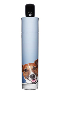 Doppler Modern Art Collection Open & Close Folding Umbrella - Daily Dog - Umbrellaworld