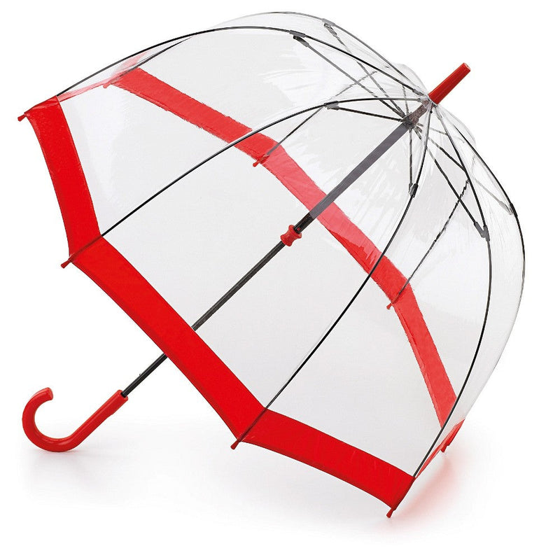 Fulton Birdcage Clear Dome Umbrella - Promotional MOQ 24pcs - Umbrellaworld