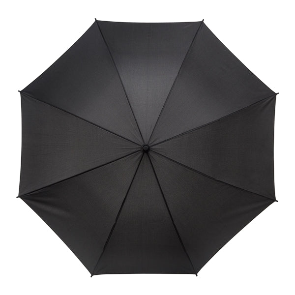 The Zeta Pro Auto Large City Walking Length Umbrella - Black - Umbrellaworld