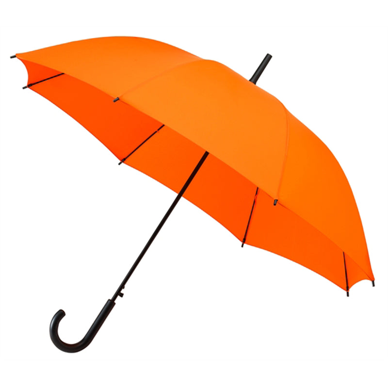 The Atria Automatic Walking Umbrella - Orange - Umbrellaworld