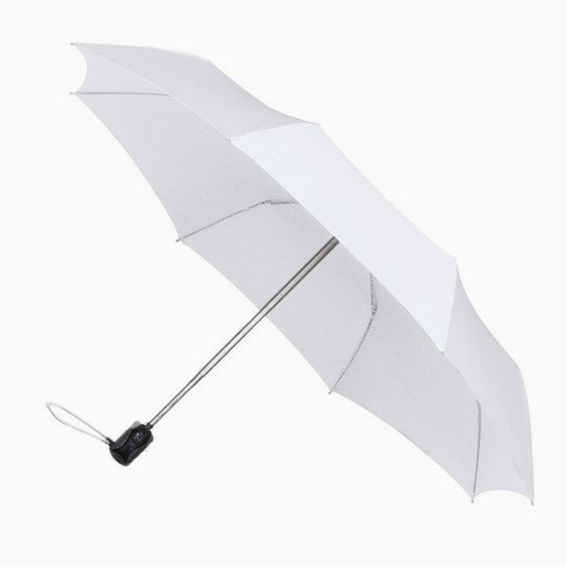 Chrome Handle Auto Open & Close Folding Umbrella - Umbrellaworld