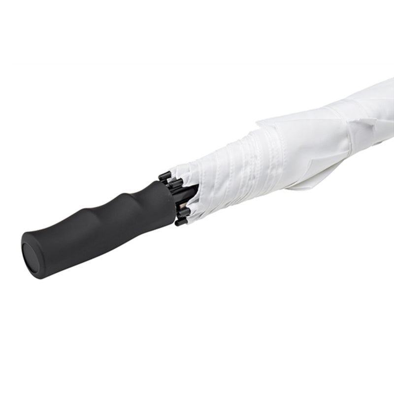 Falcone Fibreglass Wind Resistant Golf Umbrella in White - Umbrellaworld