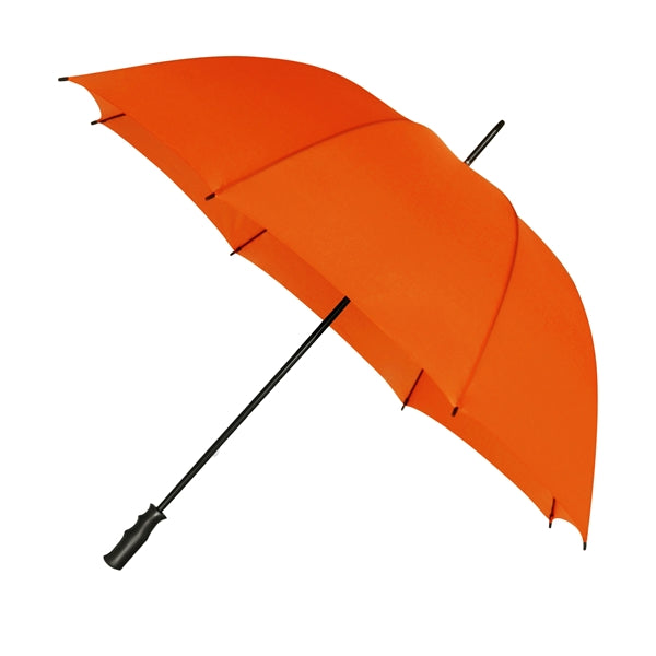 The Mirage Wind Resistant Golf Umbrella - Orange - Umbrellaworld