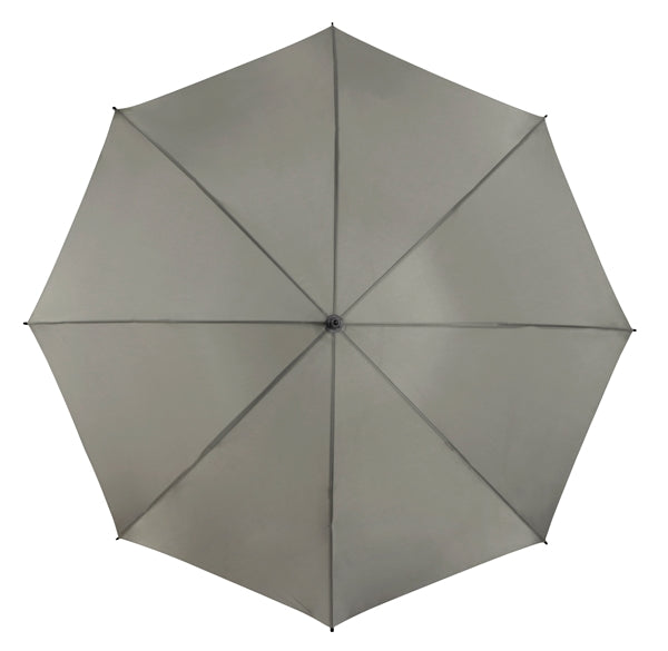 The Mirage Wind-Resistant Golf Umbrella - Cool Grey - Detail View
