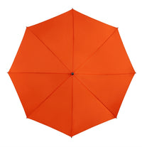 The Mirage Wind Resistant Golf Umbrella - Orange - Umbrellaworld