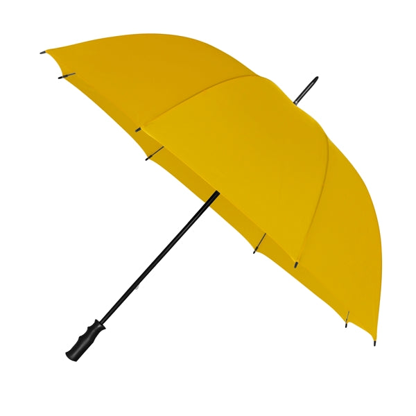 The Mirage Wind Resistant Golf Umbrella - Yellow - Umbrellaworld