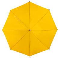 The Mirage Wind Resistant Golf Umbrella - Yellow - Umbrellaworld