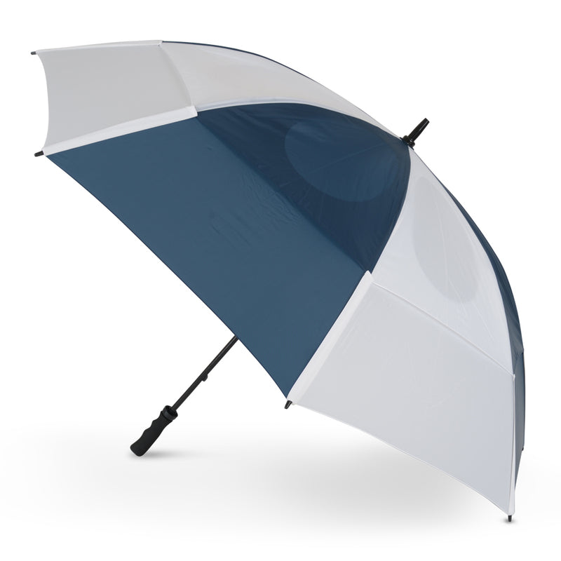 GustBuster Golf Umbrella Pro Series 62 Navy & White - Umbrellaworld