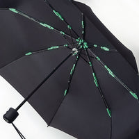 Fulton Performance 'Hurricane' Large Span Folding Umbrella - Black - Umbrellaworld