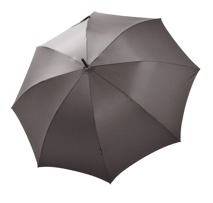 Bugatti Knight Luxury Handmade Auto Walking Umbrella - Grey - Umbrellaworld