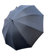 Knirps T.771 Gents Wood Hook Handle Classic Long Umbrella - Umbrellaworld