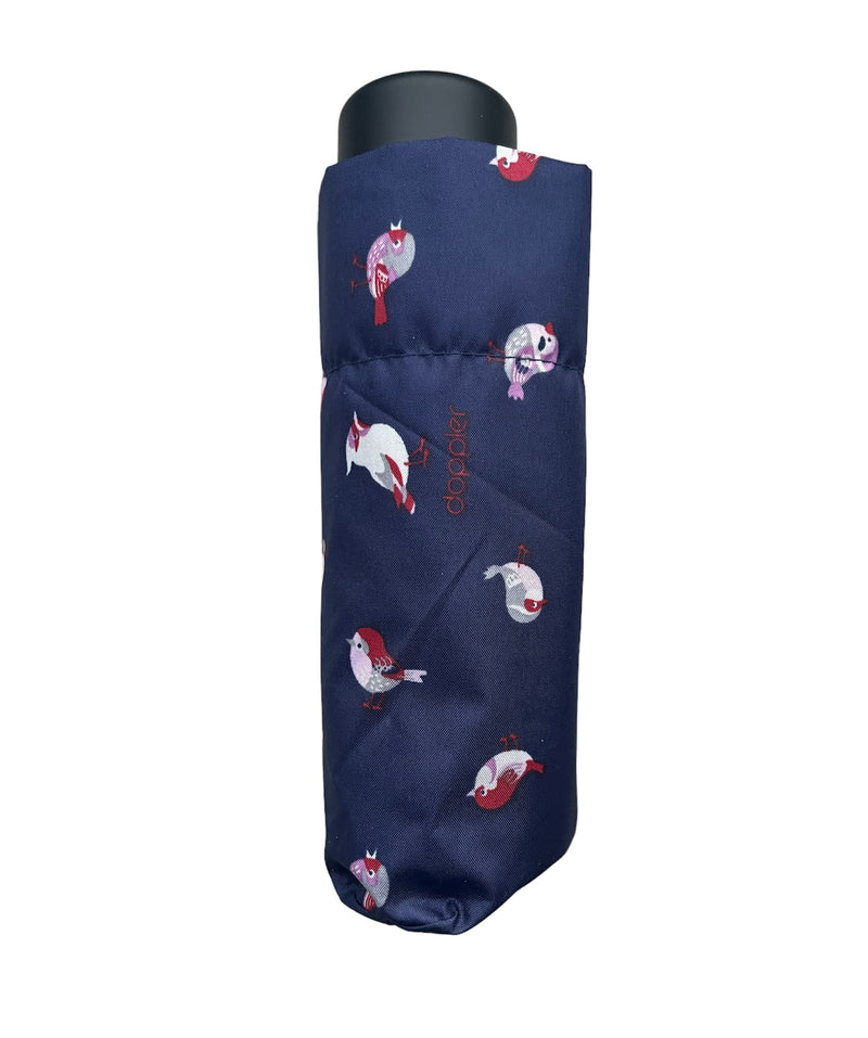Doppler Mini Fiber Fun Folding Umbrella - Birds - Umbrellaworld