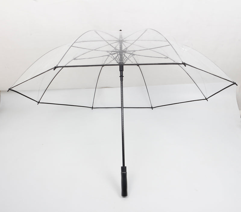 NEW Clear Golf Umbrella with Automatic Wind Resistant Frame