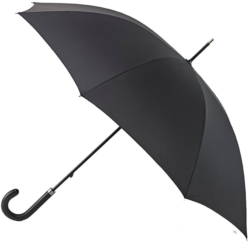 Fulton Governor Gents Black Walking Umbrella - Umbrellaworld