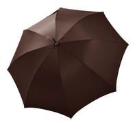 Bugatti Knight Luxury Handmade Auto Walking Umbrella - Brown - Umbrellaworld