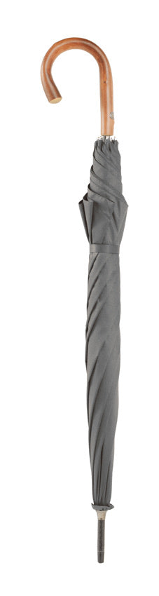 Bugatti Knight Luxury Handmade Auto Walking Umbrella - Grey - Umbrellaworld