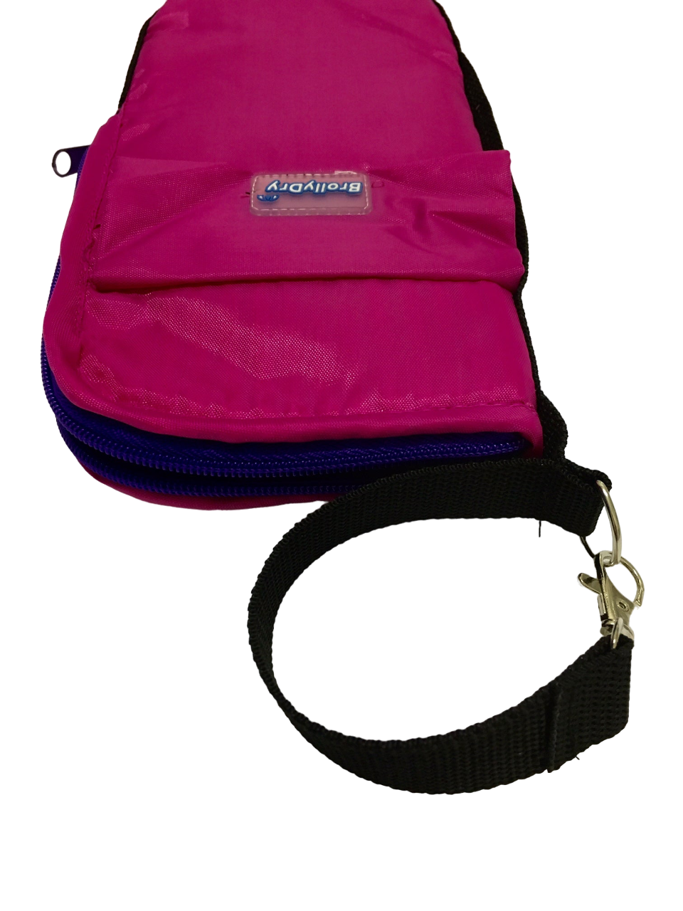 BrollyDry Folding Umbrella Case - Hot Pink - Umbrellaworld