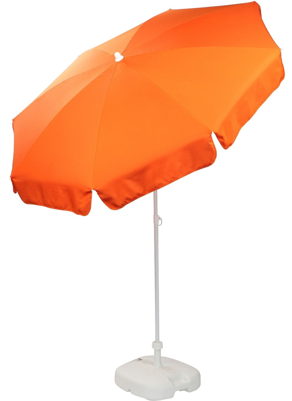 Patio / Garden / Beach Parasol Umbrella - Orange - Umbrellaworld