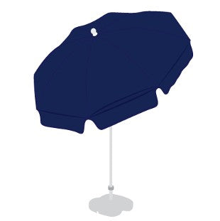 Patio / Garden / Beach Parasol Umbrella - Dark Blue - Umbrellaworld