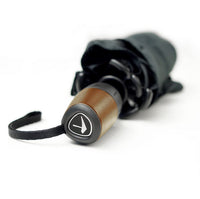 Senz AOC Deluxe Folding Windproof Umbrella - Pure  Black - Umbrellaworld