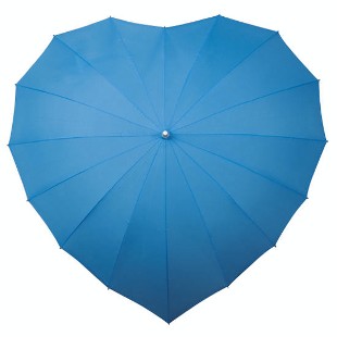 Heart Shape "The Heart" UV Walking Umbrella