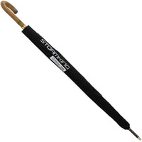 Stormking "Classic 120" Black Vented Golf Umbrella with Hook Handle - Umbrellaworld