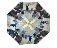 Storm King Auto Walking Artist Umbrella - Caillebotte Rainy Day In Paris - Umbrellaworld